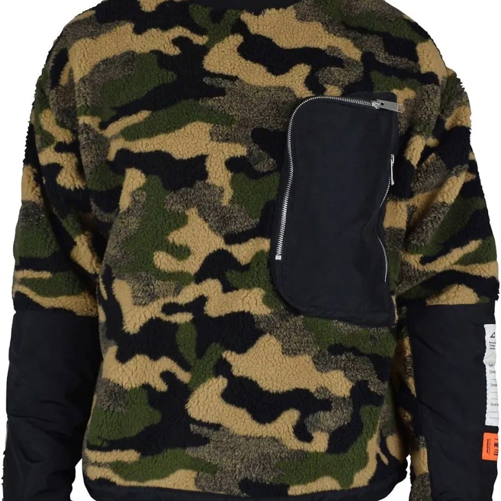 Heron Preston Camouflage Sweater